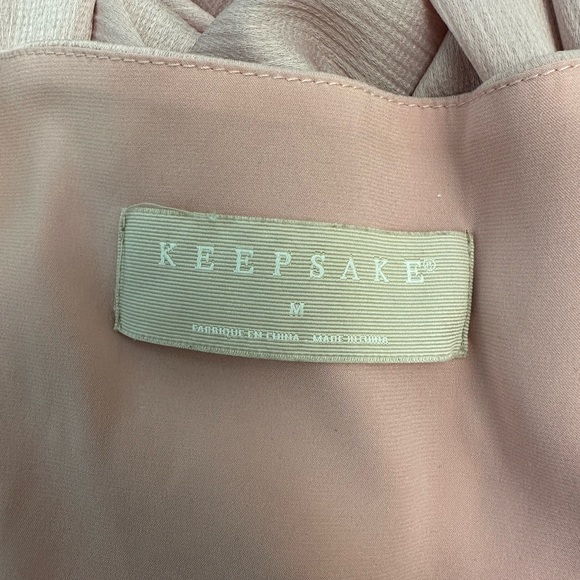 KEEPSAKE The Label Pink Wrap Mini Dress - Picture 6 of 6